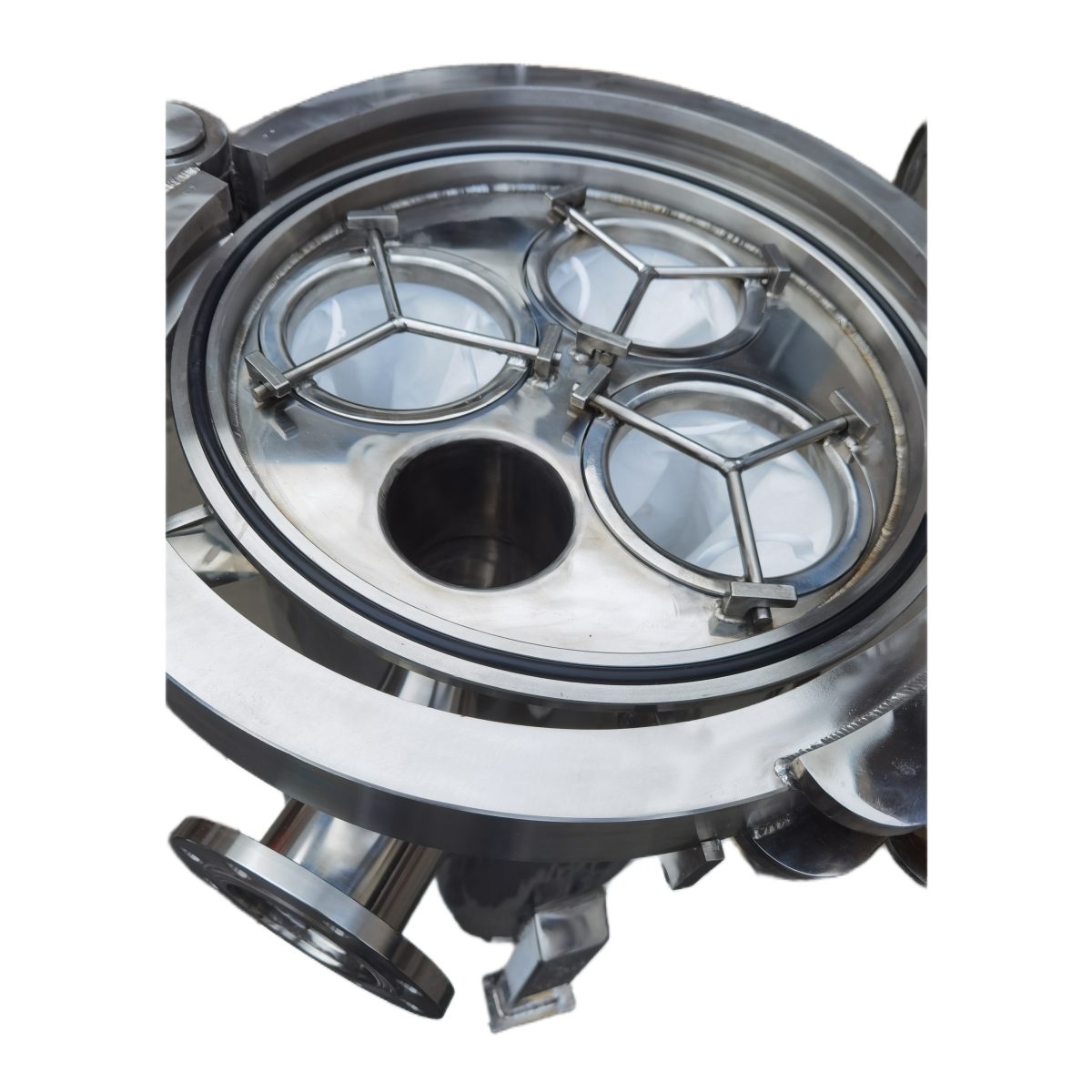 Swing-arm 3-Bag Filter Housing